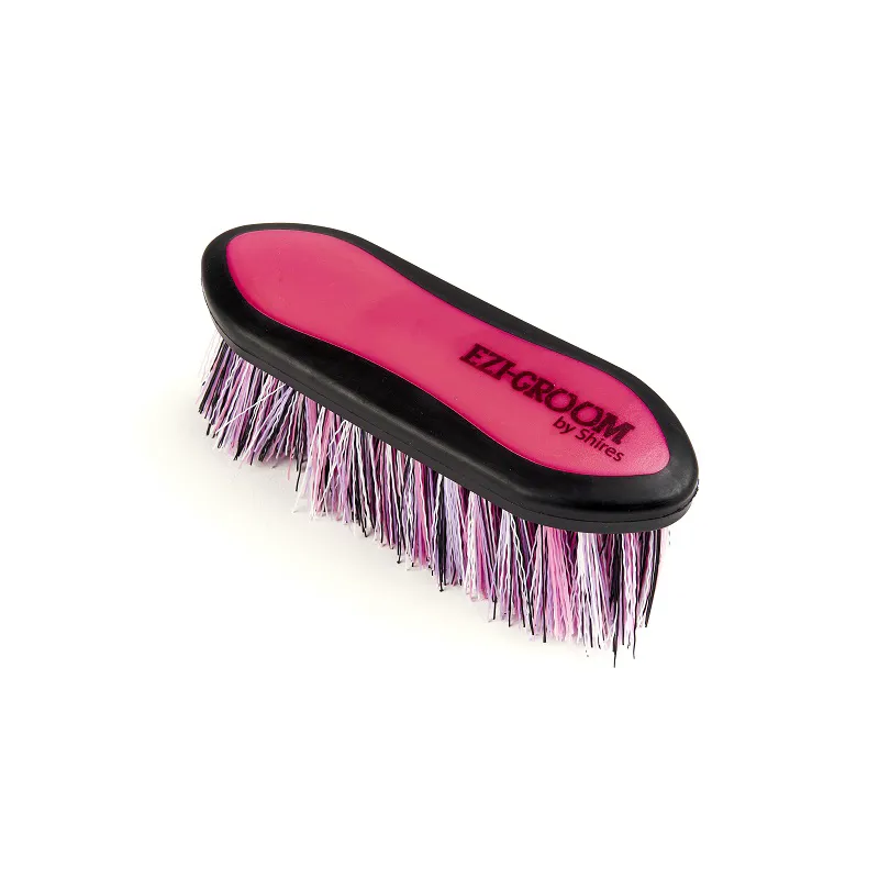 EZI-GROOM Grip Small Dandy Brush in Pink